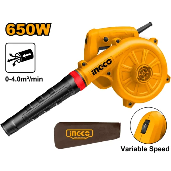 АСПИРАТОР ДУВАЧ 600W INGCO AB6038