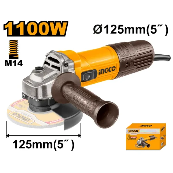 АГОЛНА БРУСИЛКА 1100W F125 INGCO AG110028
