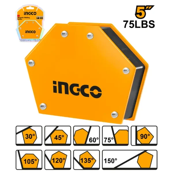 АГОЛЕН МАГНЕТ ЗА ЗАВАРУВАЊЕ INGCO 75 LB AMWH75052