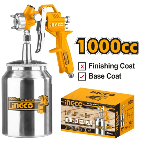 ПИШТОЛ ЗА ФАРБАЊЕ INGCO 1.5 Л ALU D. ASG3101