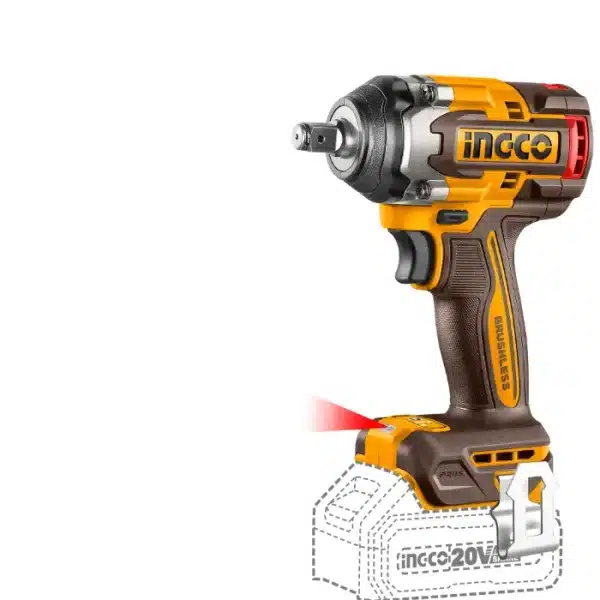 УДАРЕН ОДВРТУВАЧ 500Nm 20V 2x4.0Ah БАТЕРИИ INGCO CIWLI2050