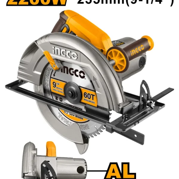 Рачен циркулар 2200W F235 INGCO CS2358