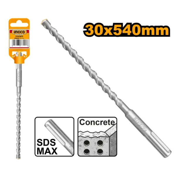 Бургии SDS MAX INGCO 30x540 DBH1243005