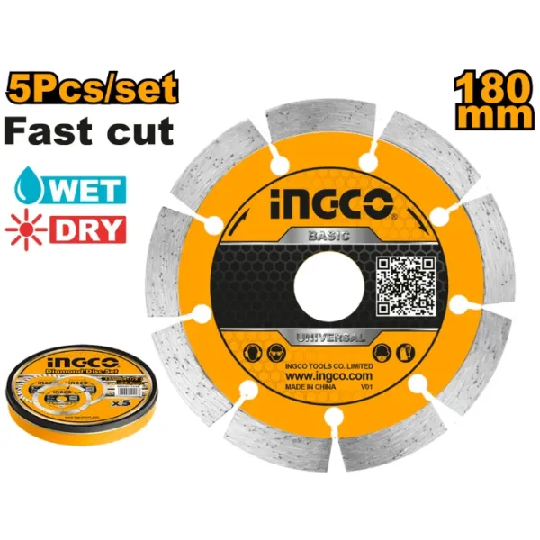 ДИЈАМАНТ INGCO 180 БЕТОН DMD011802M
