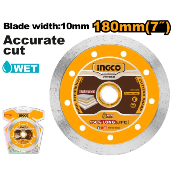 ДИЈАМАНТ INGCO 180 ПЛОЧКИ DMD021801