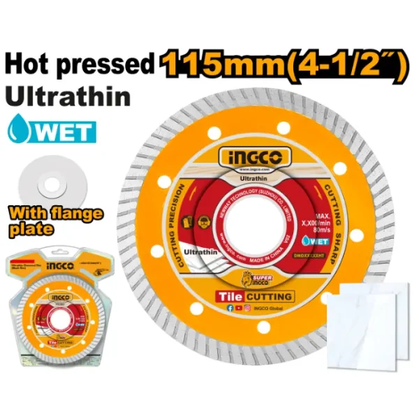 ДИЈАМАНТ INGCO 115 ТУРБО DMD031151HT