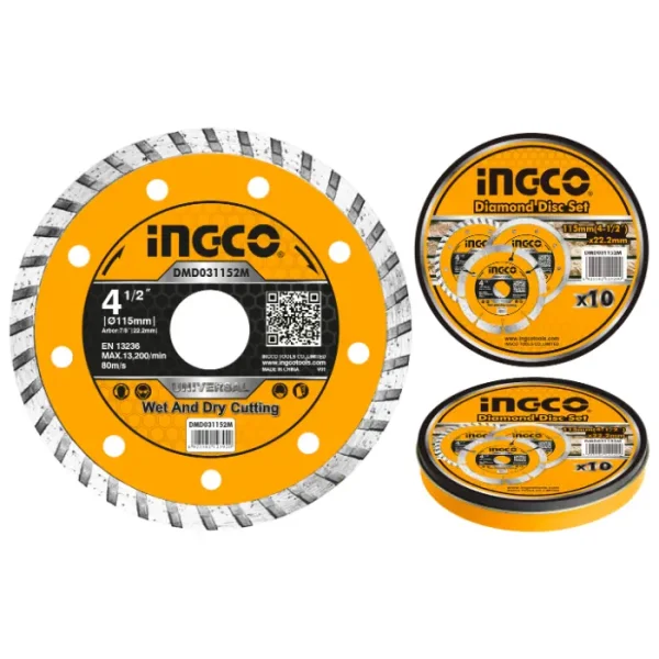 ДИЈАМАНТ INGCO 115 ТУРБО DMD031152M