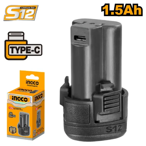 БАТЕРИЈА РЕЗЕРВА LI-ION 12V 1.5Ah INGCO FBLI12153