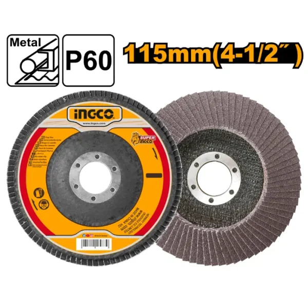 FLAP ДИСК INGCO 115x60 FD1152