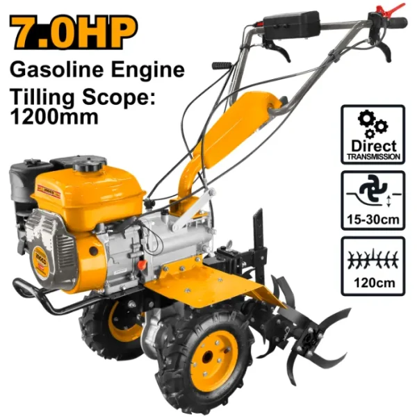 КУЛТИВАТОР INGCO 5.1KW (7HP) GC12001