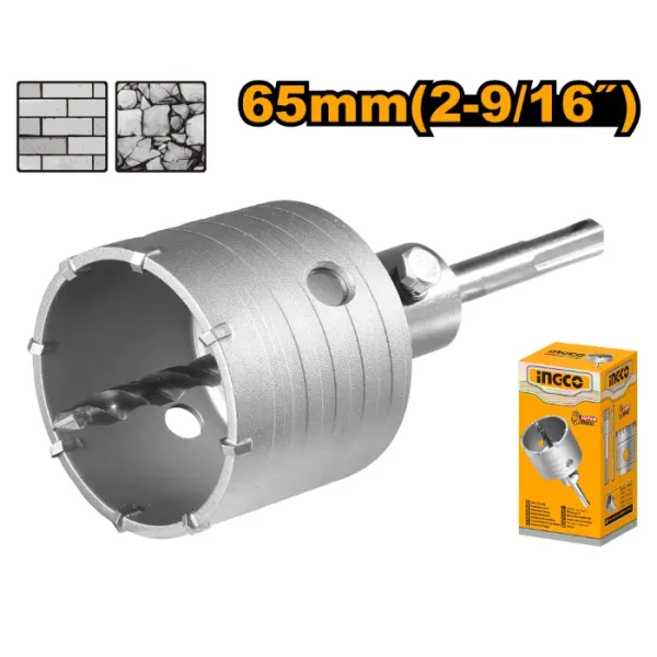 Круна за бетон INGCO 65mm HCB0651