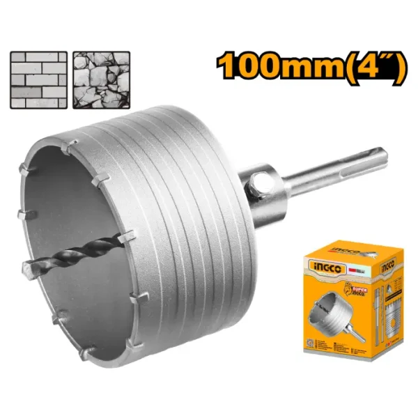 Круни за бетон INGCO 100mm HCB1001