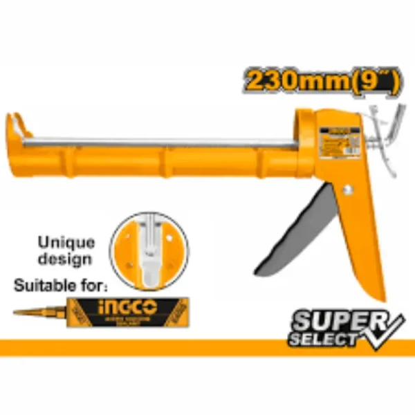 РАЧЕН пиштол за силикон INGCO 9 HCG1809