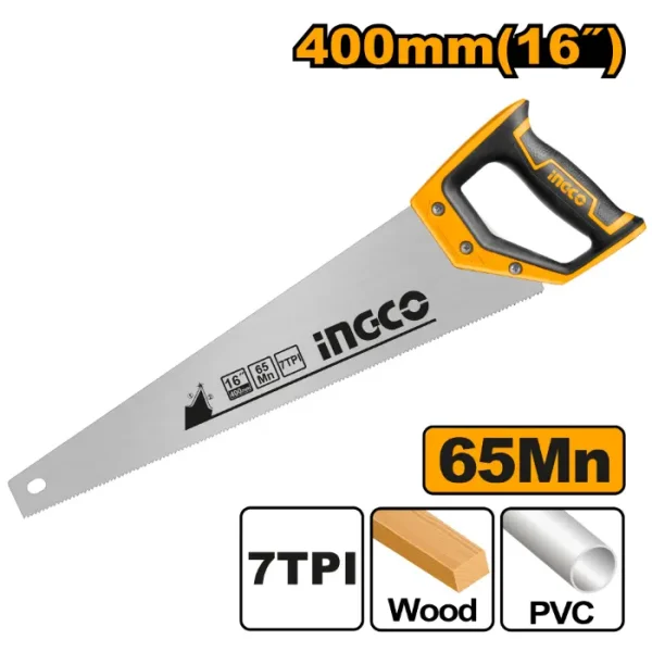 ПИЛА РАЧНА INGCO 400mm HHAS08400