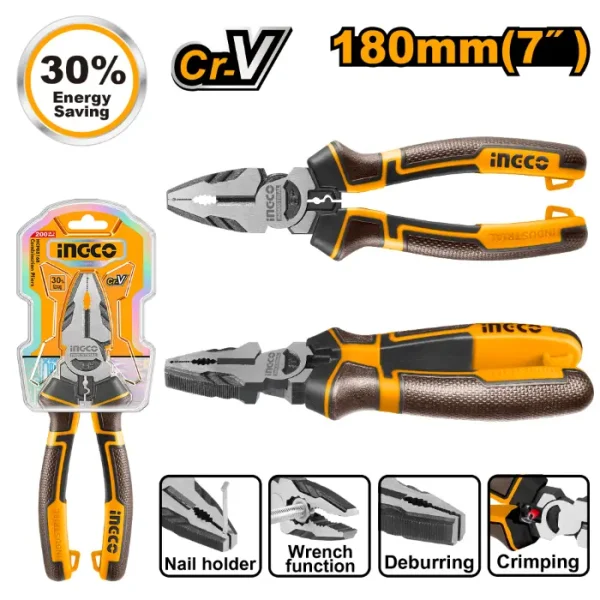 Клешти за моторцикли INGCO PROFI 180 HHCP28180
