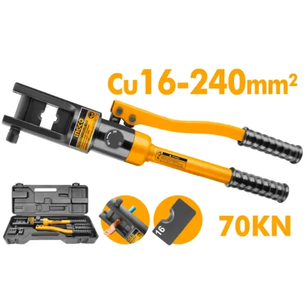 ПРЕСА ХИДРАУЛИЧНА ЗА СТЕГАЊЕ КАБЕЛ 16-240mm INGCO HHCT01240
