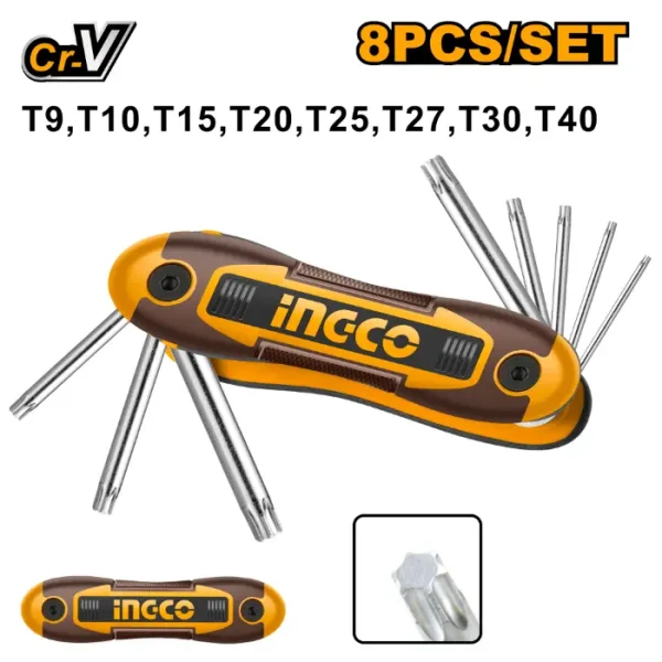 Инбус торкс клучеви INGCO 8/1 HHK14083