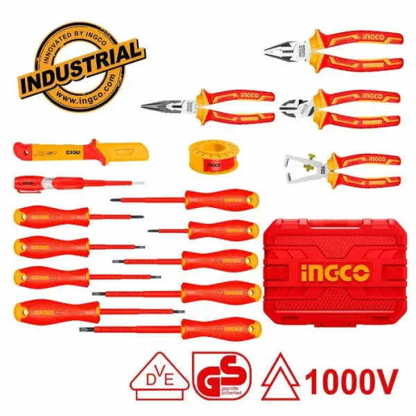 КЛЕШТИ СЕТ ЕЛЕКТРИЧАРСКИ INGCO 16/1 HKITH1601