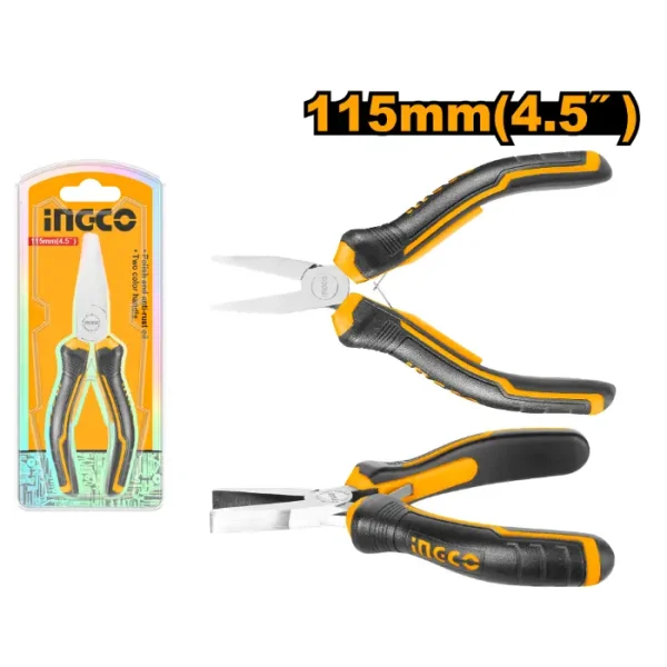 Шпиц клешти рамни мини INGCO HMFNP08115