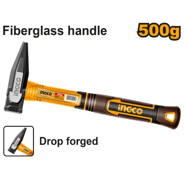 ЧЕКАН ФИБЕРГЛАС РАЧКА INGCO 500gr HMH82500