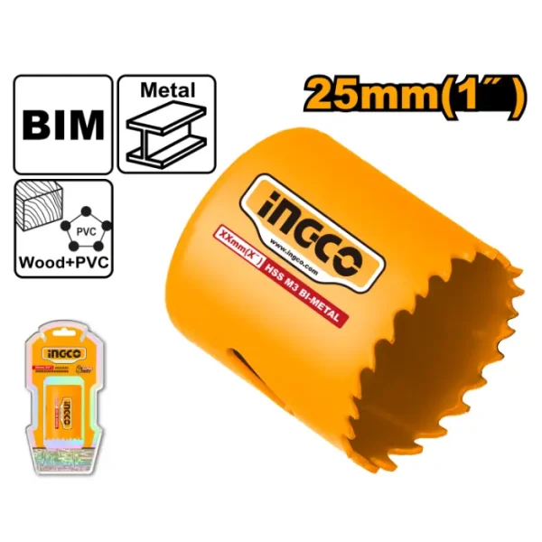 Кружна за метал INGCO 25mm HSB10251