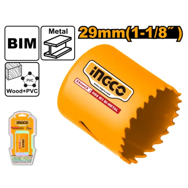 Кружна за метал INGCO 29mm HSB10291