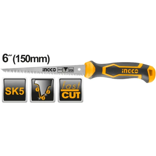 Пила INGCO за гипскартон 6" (150mm) HWBSW68