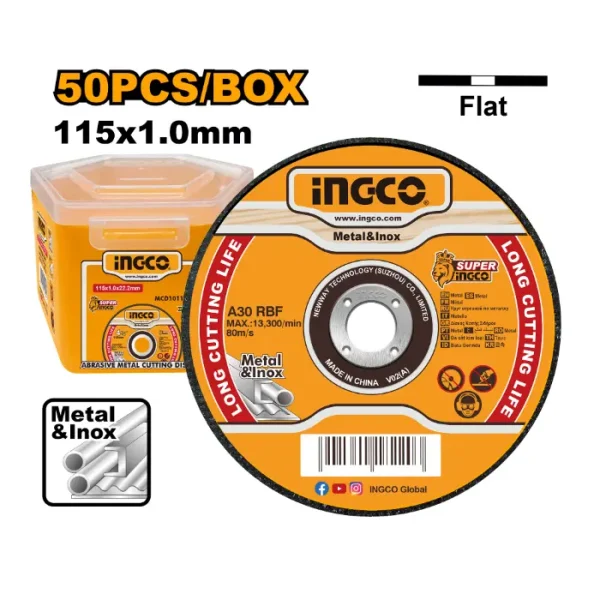 Камен INGCO 115x1 (1/50 пластика) - MCD1011550