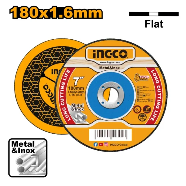 INGCO КАМЕН 180x1.6 MCD161801