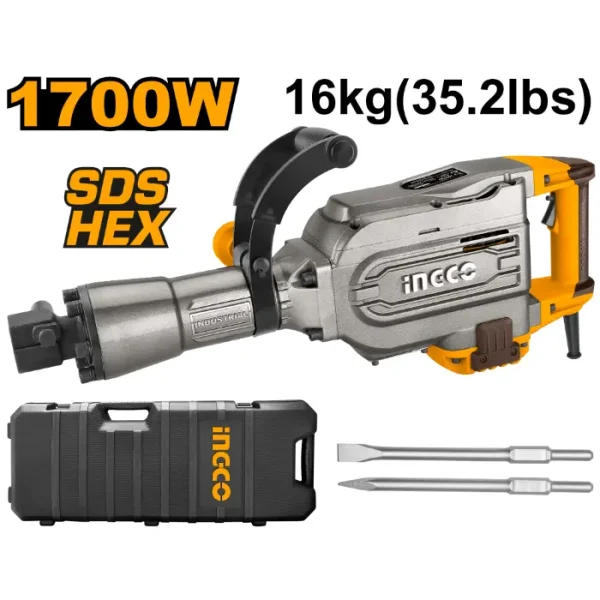 Чекан INGCO 1700W 45J PDB17008