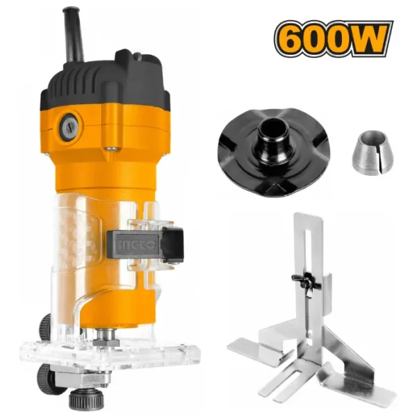 Рачна фреза тример 600W INGCO PLM6001