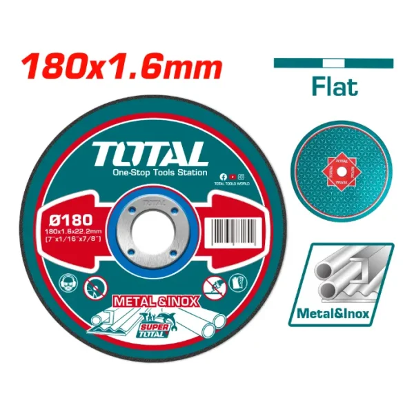 TOTAL КАМЕН ЗА БРУСЕЊЕ 180x1.6mm TAC2161801