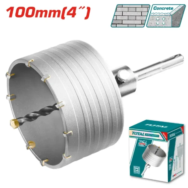 КРУНА ЗА БЕТОН TOTAL 100mm TAC431001