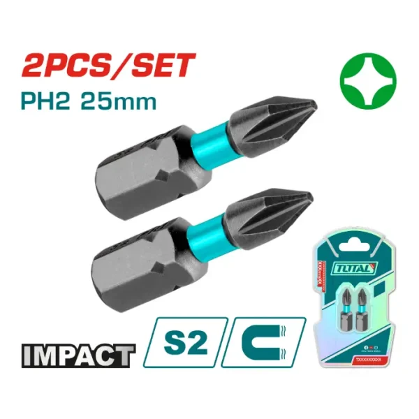 БИТ TOTAL ЦРН КРАТОК PH2 2/1 TOTAL TACIM71PH225