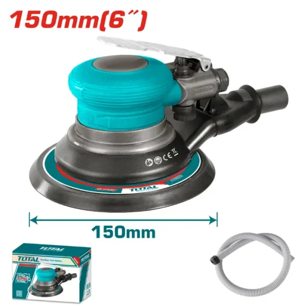 ПНЕВМАТСКА ЕКСЦЕНТАР БРУСИЛКА F150mm TOTAL - TAT91512