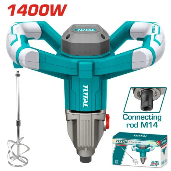 ЕЛЕКТРИЧНА МЕШАЛКА 1400W TOTAL TD614006