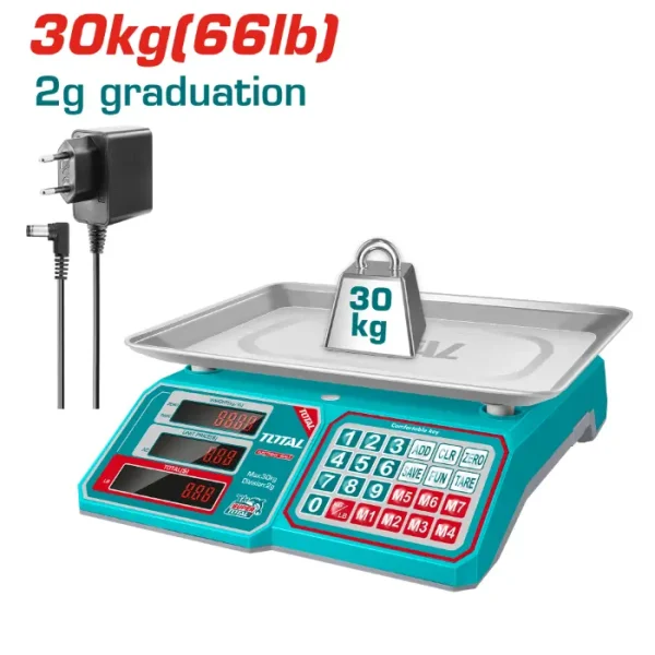 ВАГА TOTAL 30KG TESA3301