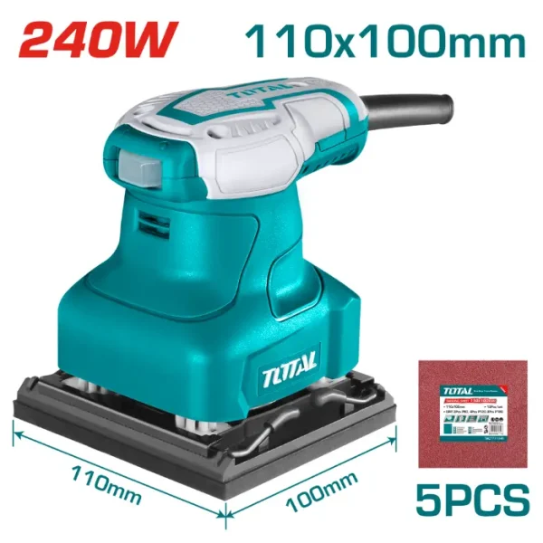 ВИБРАЦИОНА БРУСИЛКА 240W TOTAL TF2231106