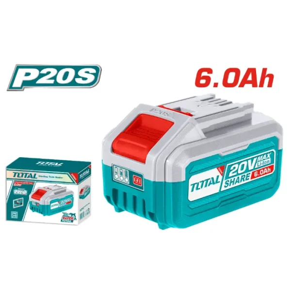 БАТЕРИЈА 20V 6.0Ah TOTAL TFBLI2060