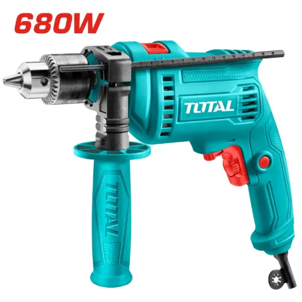 ЕЛЕКТРИЧНА БОРМАШИНА 680W 13mm TOTAL TG1061356