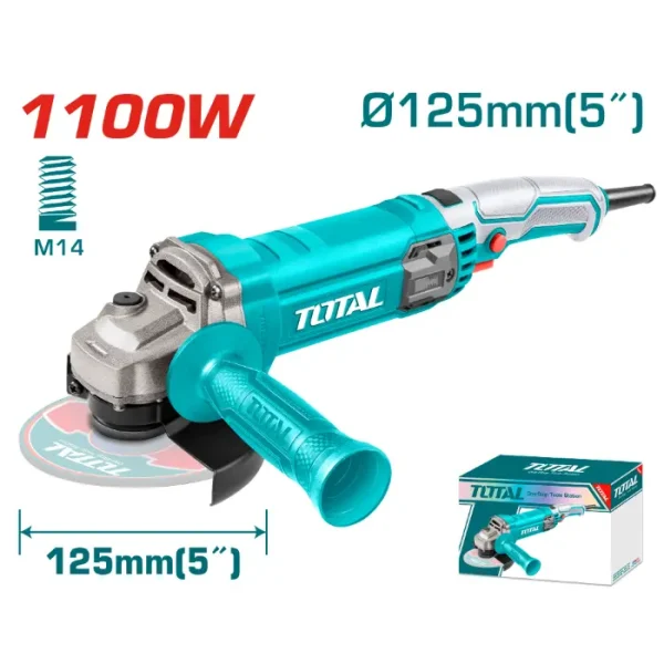АГОЛНА БРУСИЛКА 1100W 125mm TOTAL TG11012556