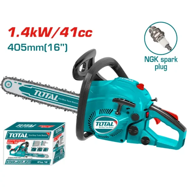 МОТОРНА ПИЛА НА БЕНЗИН 1.40KW TOTAL TG5411611