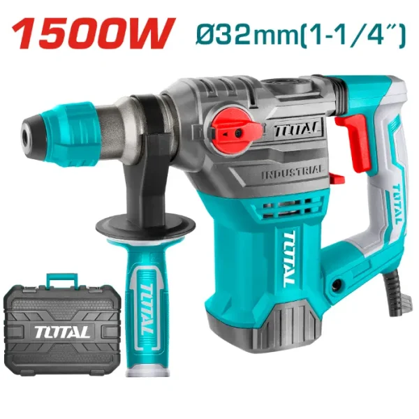ЕЛЕКТИРИЧЕН УДАРЕН ЧЕКАН ДУПЧАЛКА SDS+ ХИЛТА 1500W 5.5J TOTAL TH1153216