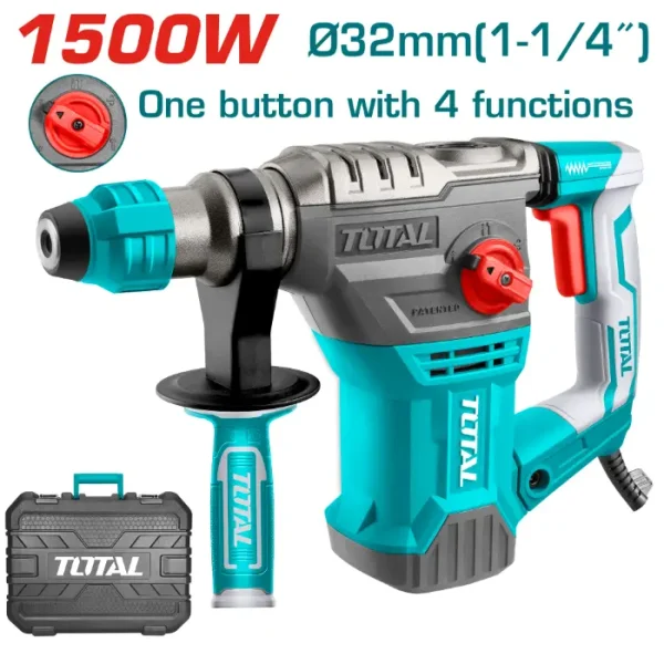 УДАРЕН ЧЕКАН ДУПЧАЛКА ХИЛТА TOTAL SDS+ 1500W 5.5J-TH1153236