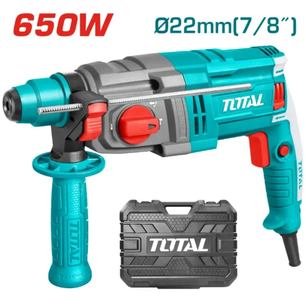 TOTAL SDS+ 650W 1.7J-TH306236