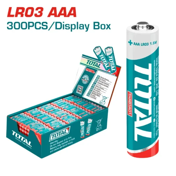БАТЕРИИ 1.5V ААА TOTAL THAB3A01