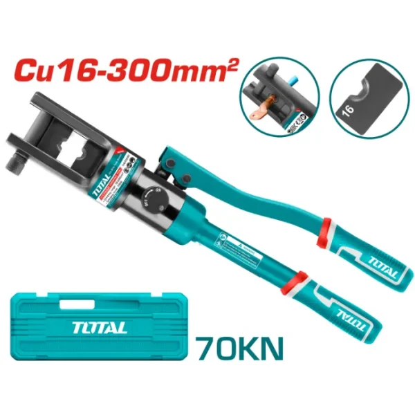 ПРЕСА ХИДРАУЛИЧНА ЗА СТЕГАЊЕ КАБЕЛ 16-300mm² TOTAL THCT0240