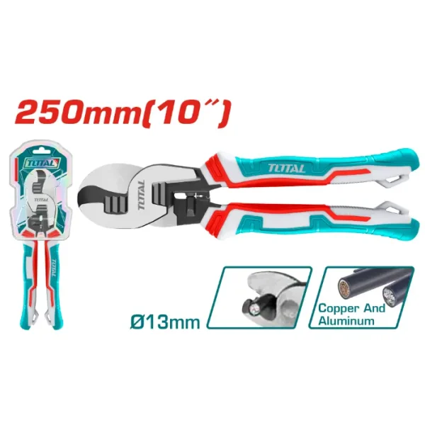 КЛЕШТA ЗА СЕЧЕЊЕ КАБЕЛ TOTAL 10" 250mm THT115102