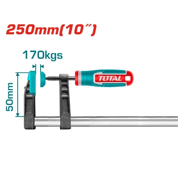 СТОЛАРСКА СТЕГА тип F 50x250mm TOTAL THT1320503