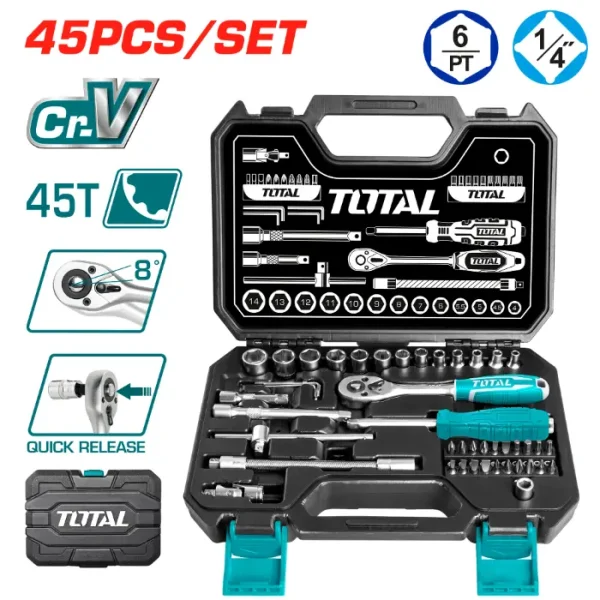TOTAL КРЦКАЛКА СЕТ 45/1 THT141451